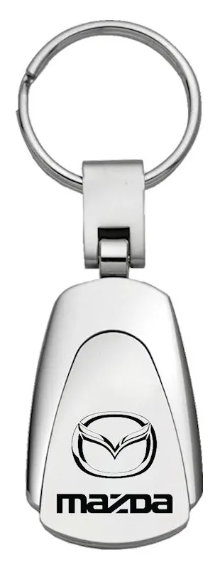 Mazda Tear Drop Keychain (Chrome) 1