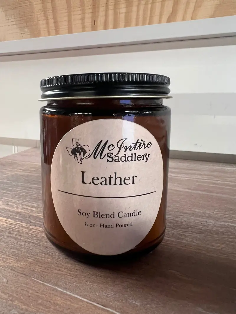 Mcintire Saddlery 8Oz_Candle - 6