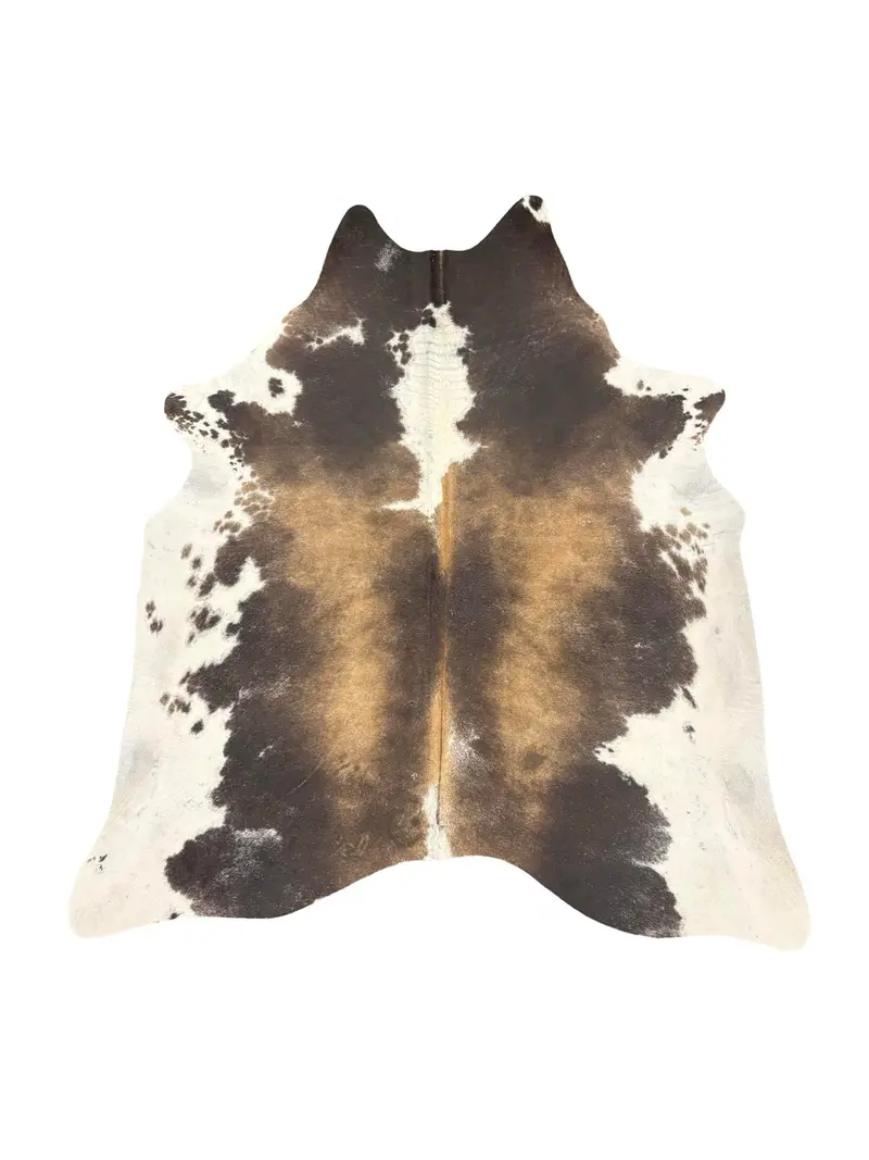 Medium And Light Brown Spotted Cowhide 1