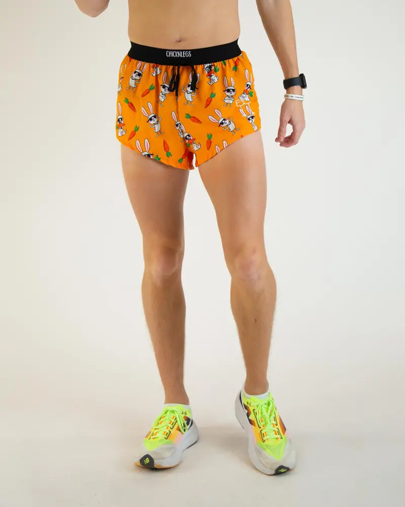 Men's Bad Bunny 2" Ds Split Shorts 1