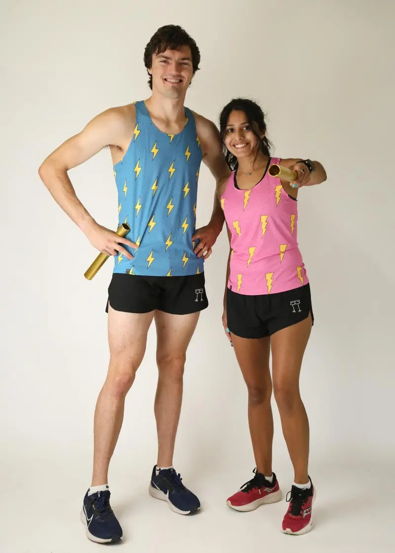 Men's Blue Bolts Performance Singlet 6