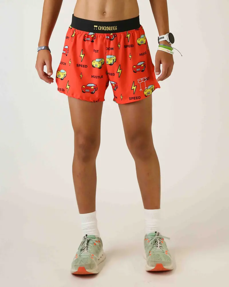 Men's Cars 4" Half Split Shorts 1