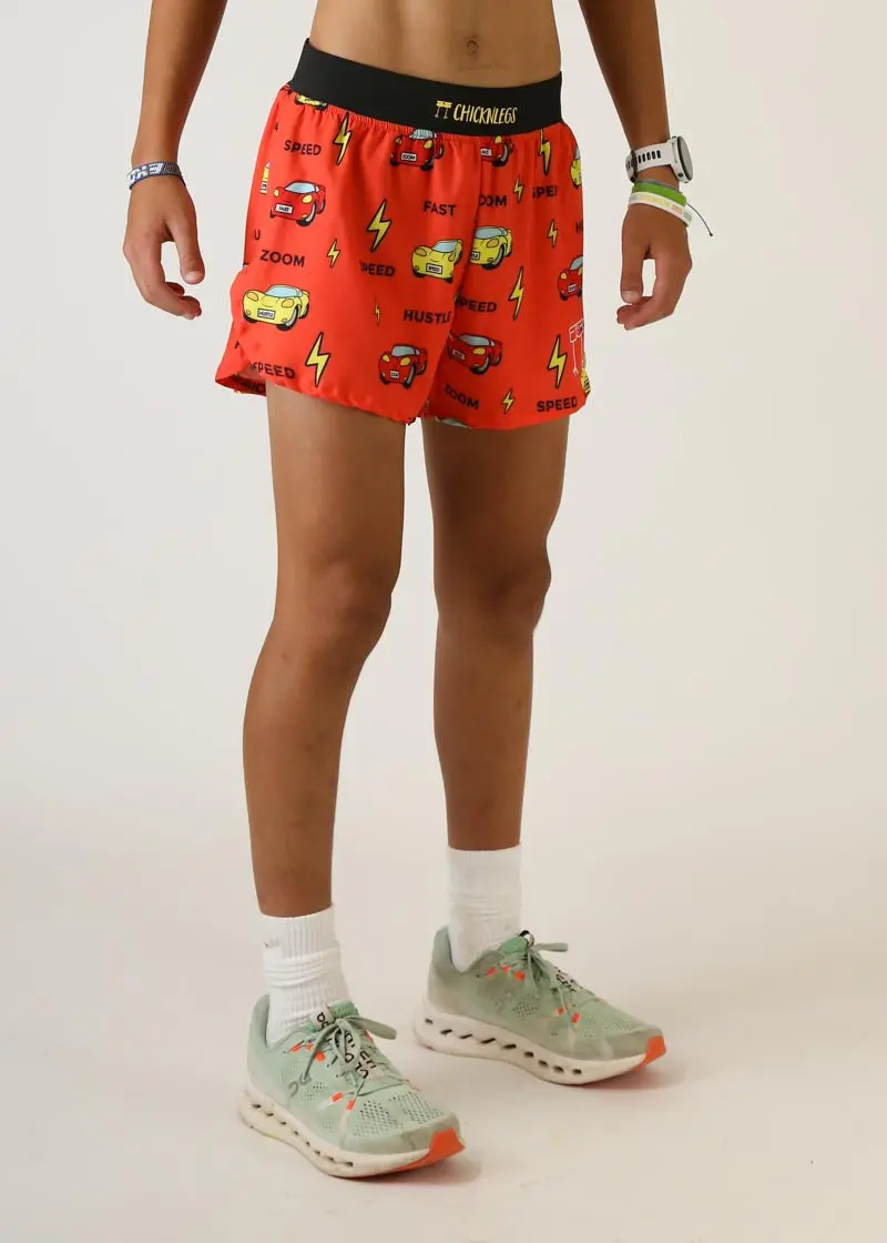 Men's Cars 4" Half Split Shorts 3