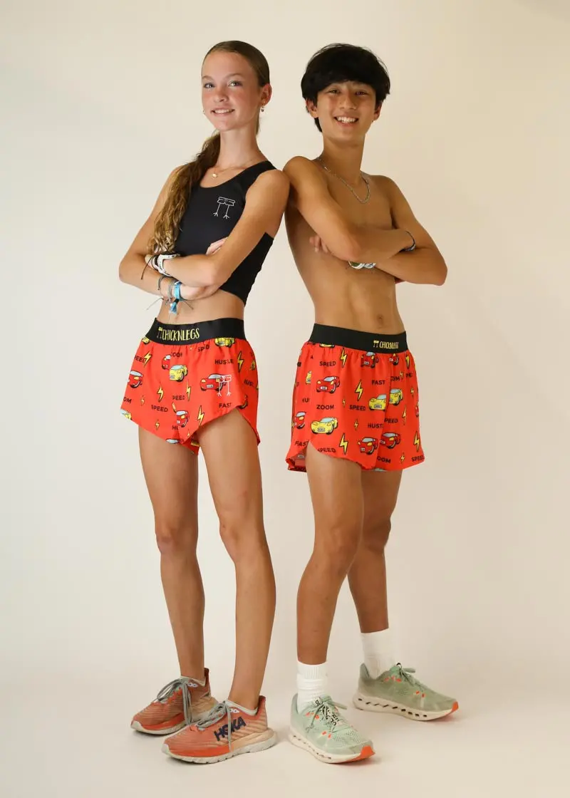 Men's Cars 4" Half Split Shorts 5