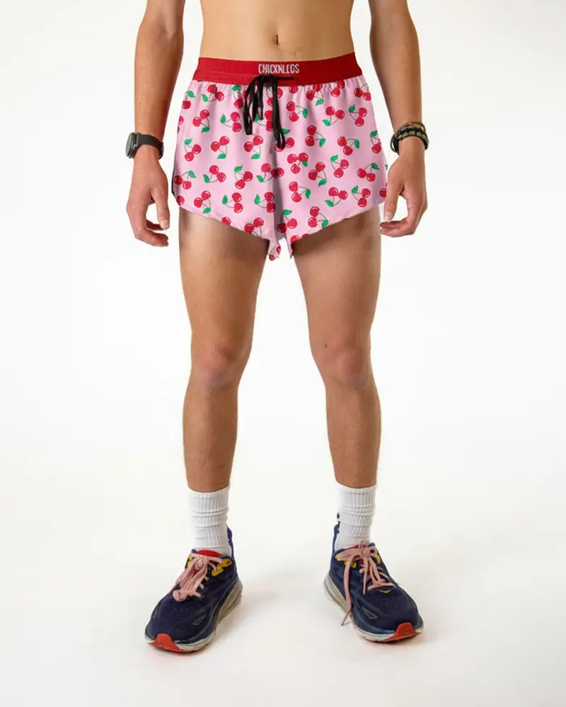 Men's Cherries 2" Ds Split Shorts 1
