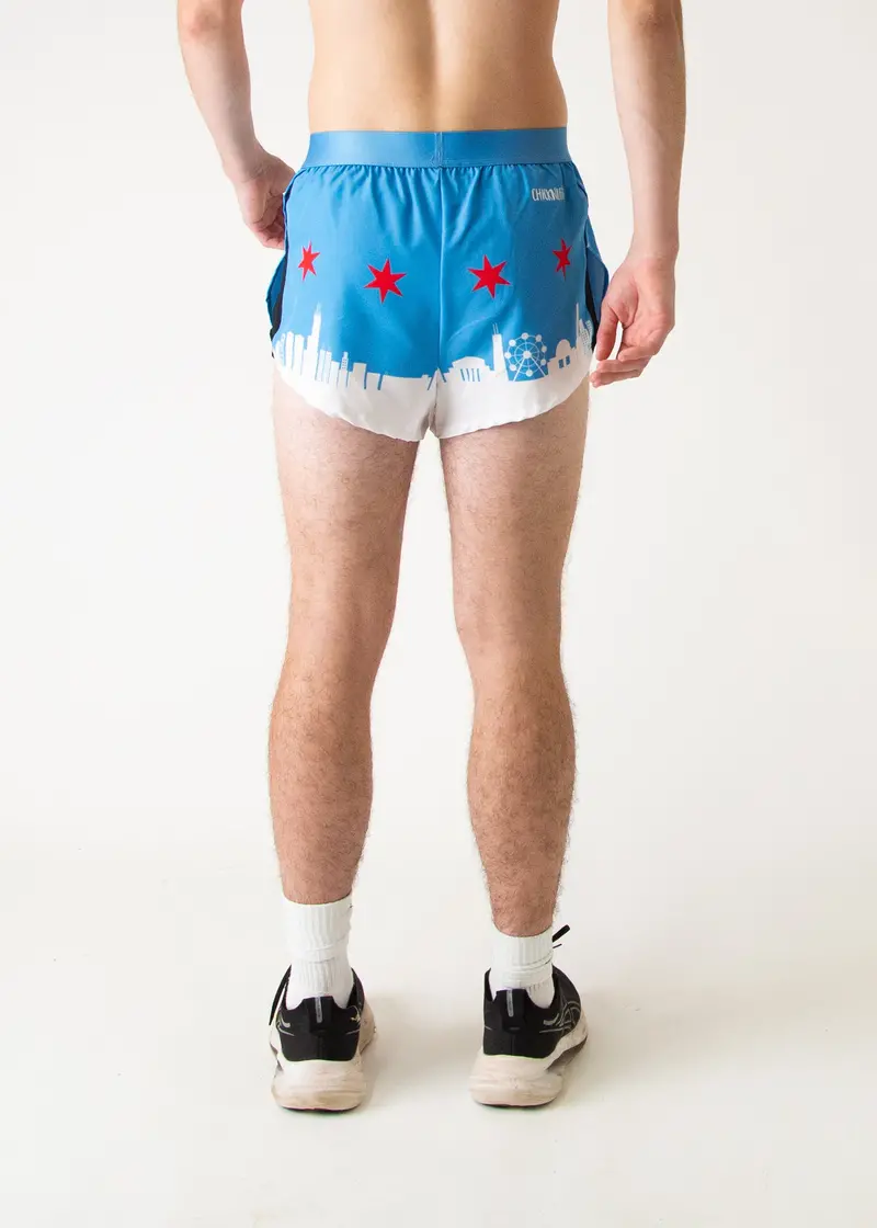 Men's Chicago Skyline 2" Split Shorts 4