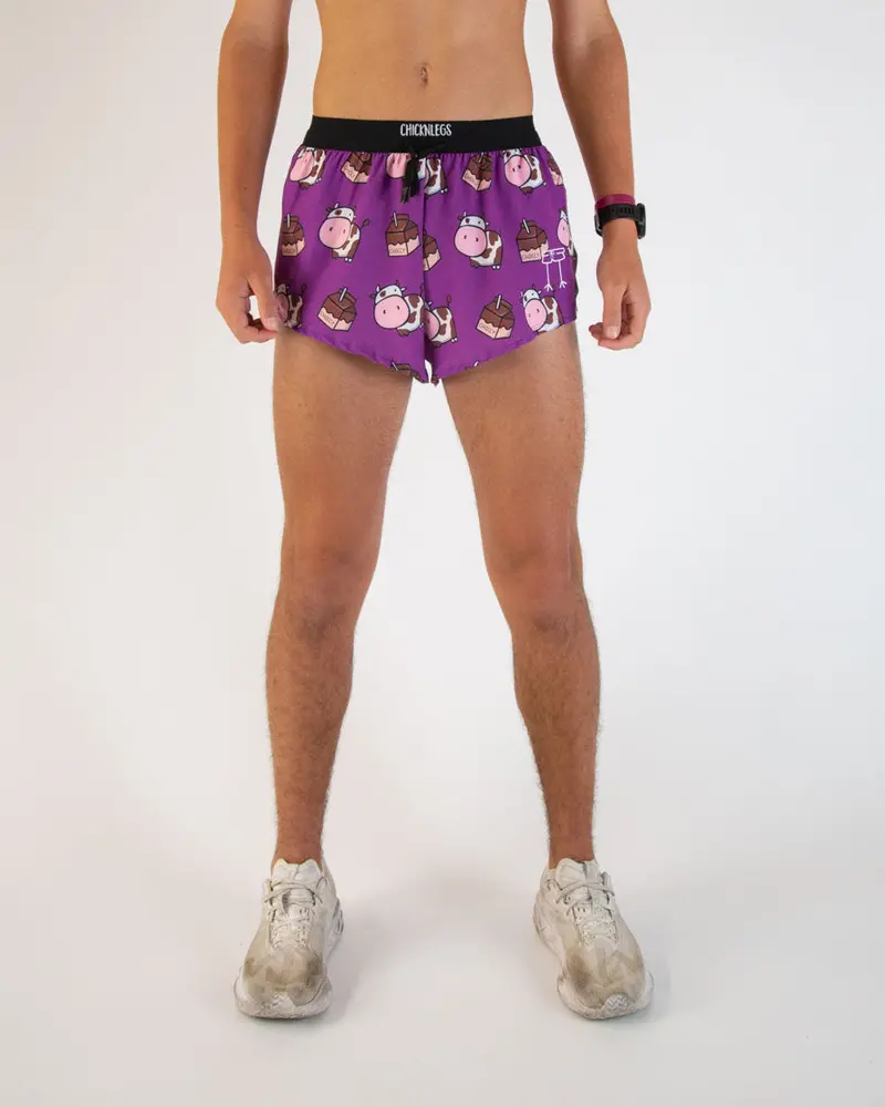 Men's Choccy Cows 2" Ds Split Shorts 1
