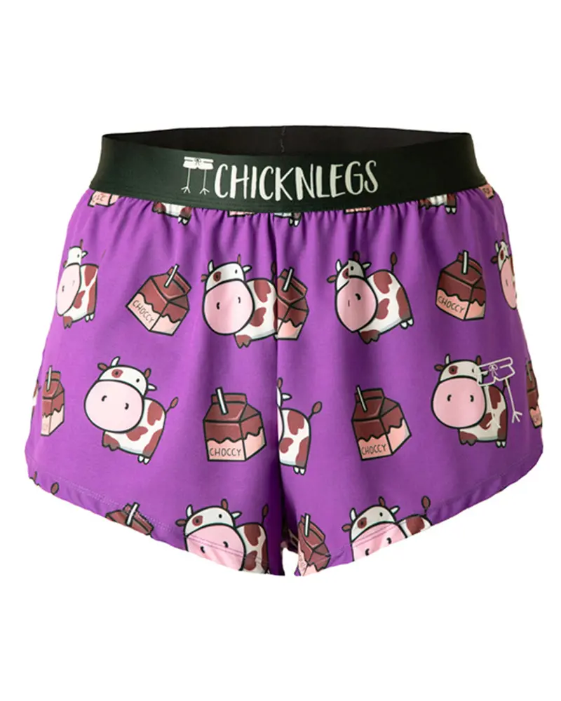 Men's Choccy Cows 2" Split Shorts 1