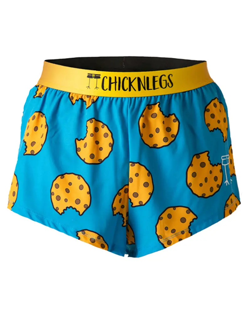 Men's Chocolate Chip Cookies 2" Split Shorts 1