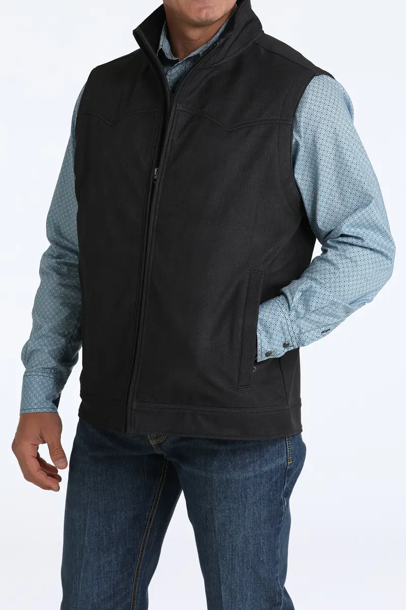 Mens Chrome Concealed Carry Bonded Vest 1