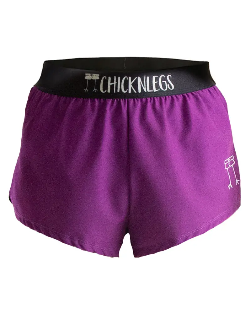 Men's Deep Purple 2" Split Shorts 1