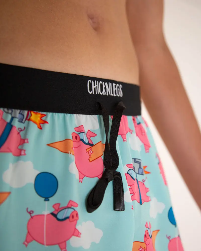 Men's Flying Pigs 2" Ds Split Shorts 2