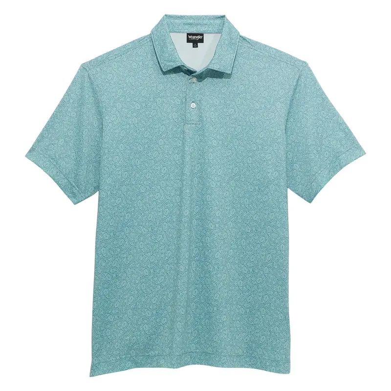 Mens Paisley Atg-X Wrangler Performance Polo Shirt 1