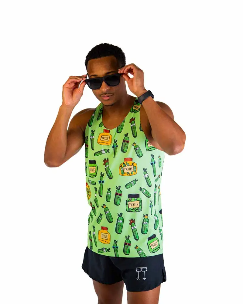Men's Pickles Performance Singlet 1