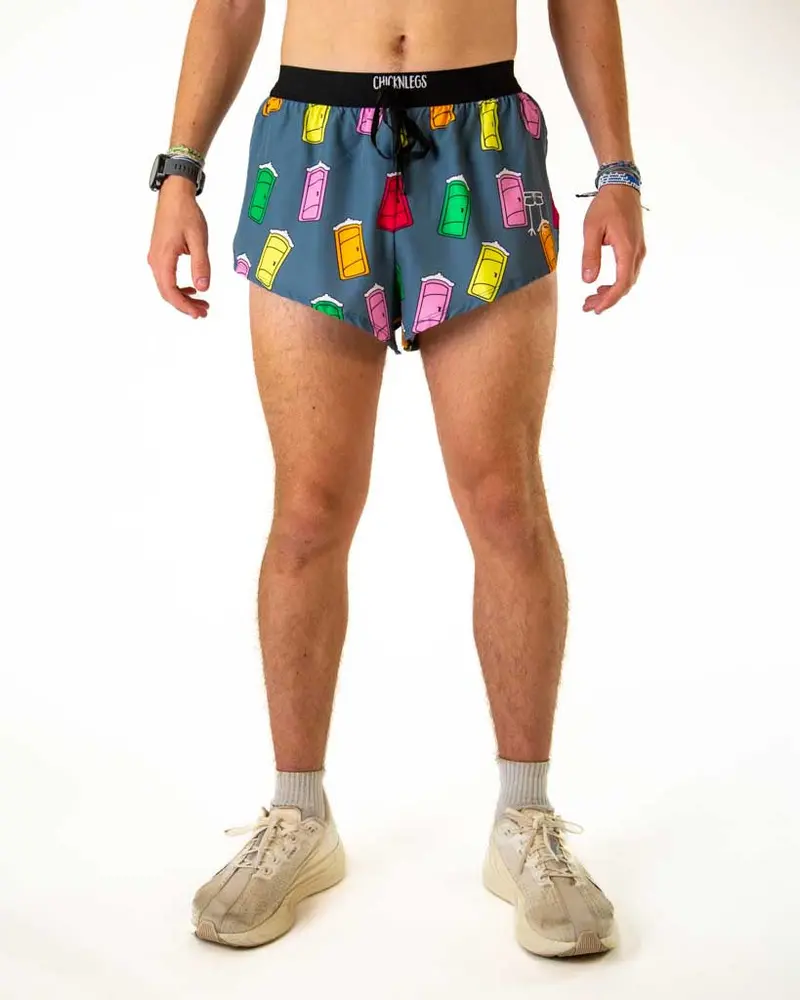 Men's Porta Potty 2" Ds Split Shorts 1