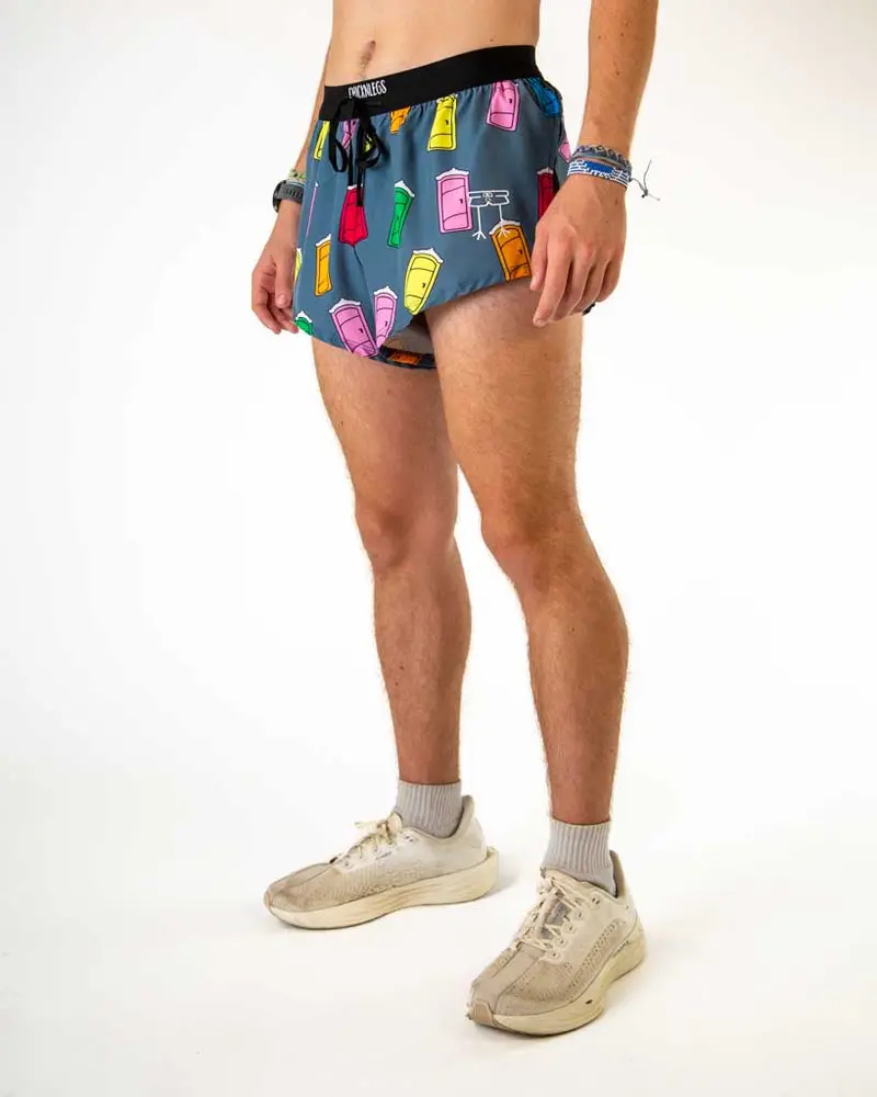 Men's Porta Potty 2" Ds Split Shorts 3