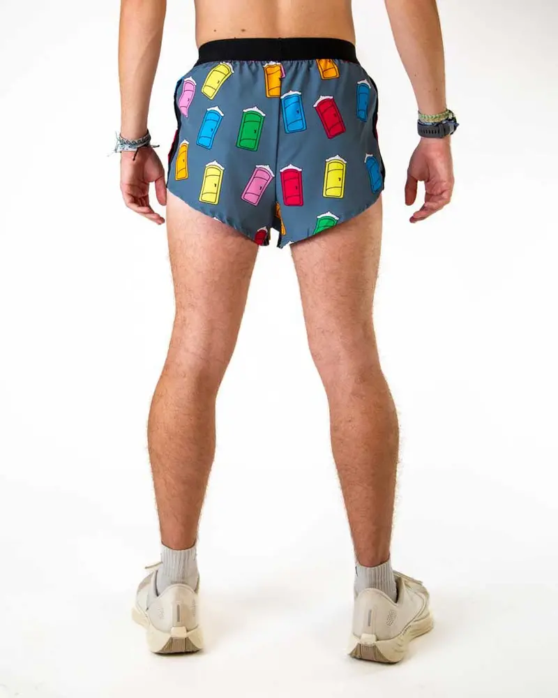 Men's Porta Potty 2" Ds Split Shorts 5
