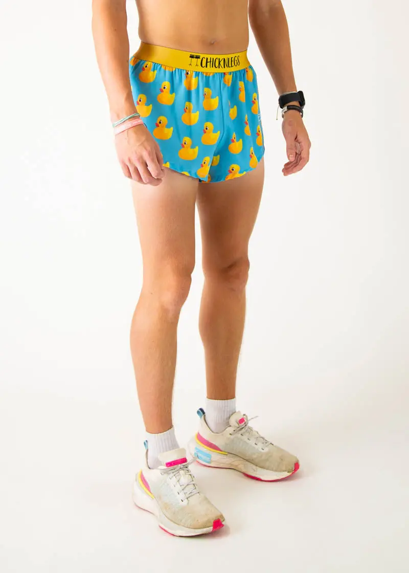 Men's Rubber Ducky 2" Split Shorts 4