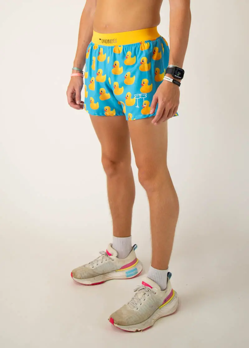 Men's Rubber Ducky 4" Half Split Shorts 2