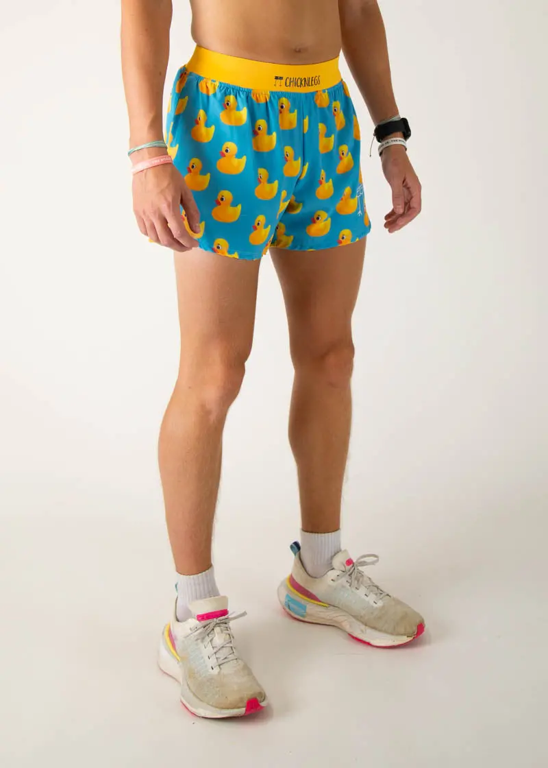 Men's Rubber Ducky 4" Half Split Shorts 3