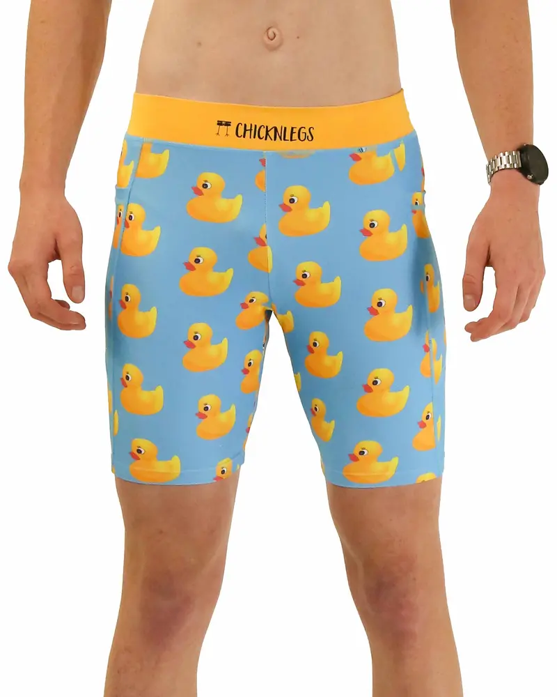 Men's Rubber Ducky 8" Half Tights 1