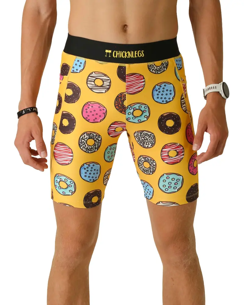 Men's Salty Donuts 8" Half Tights 1