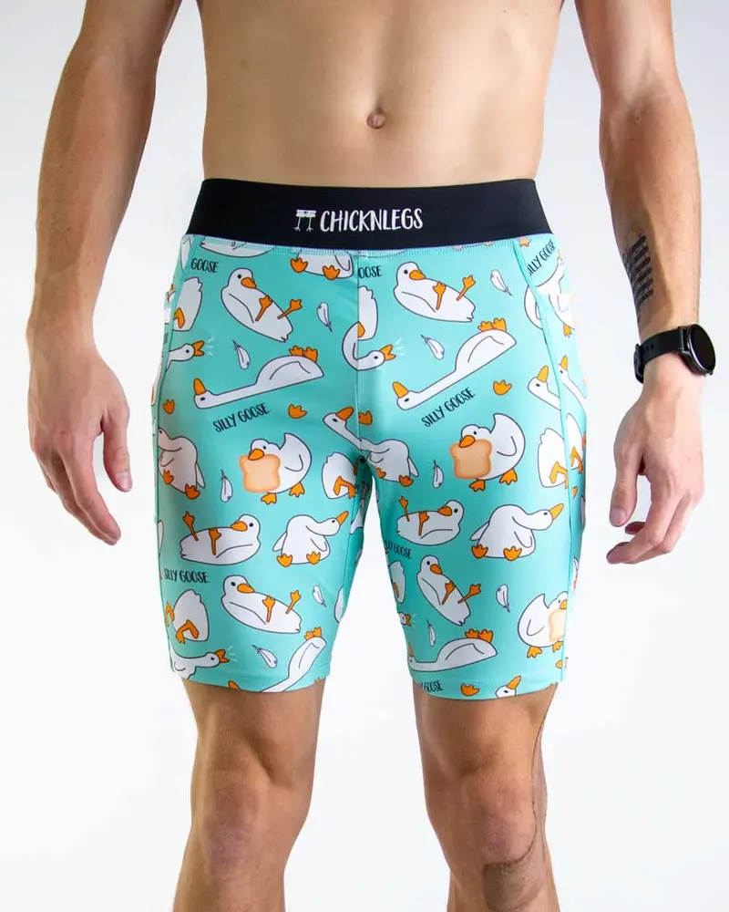 Men's Silly Goose 8" Half Tights 1