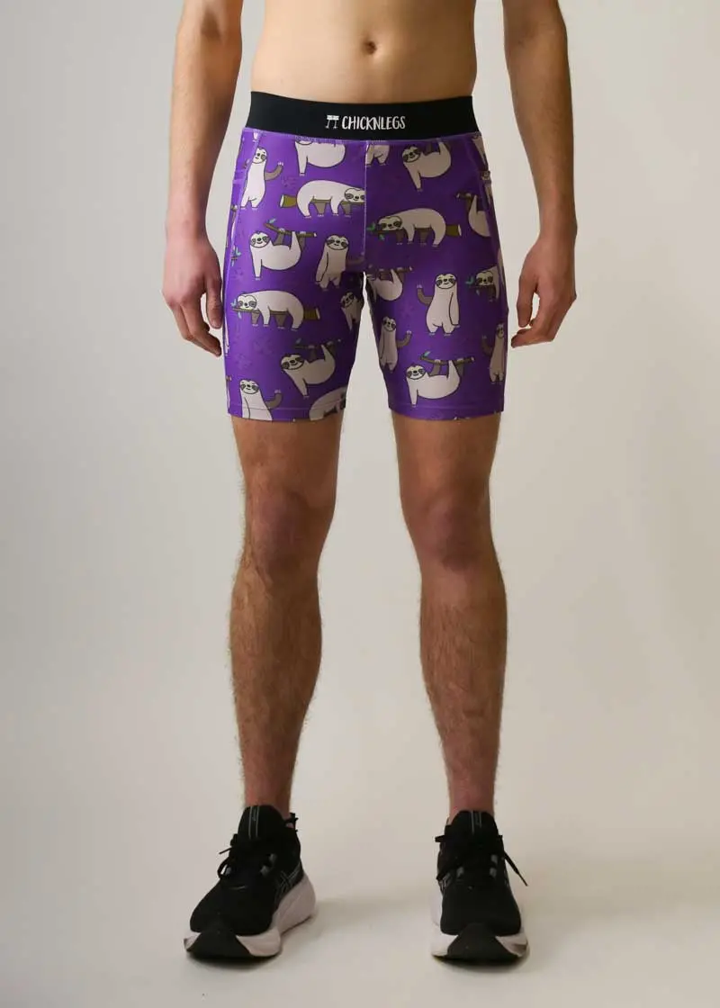 Men's Sloths 8" Half Tights 2