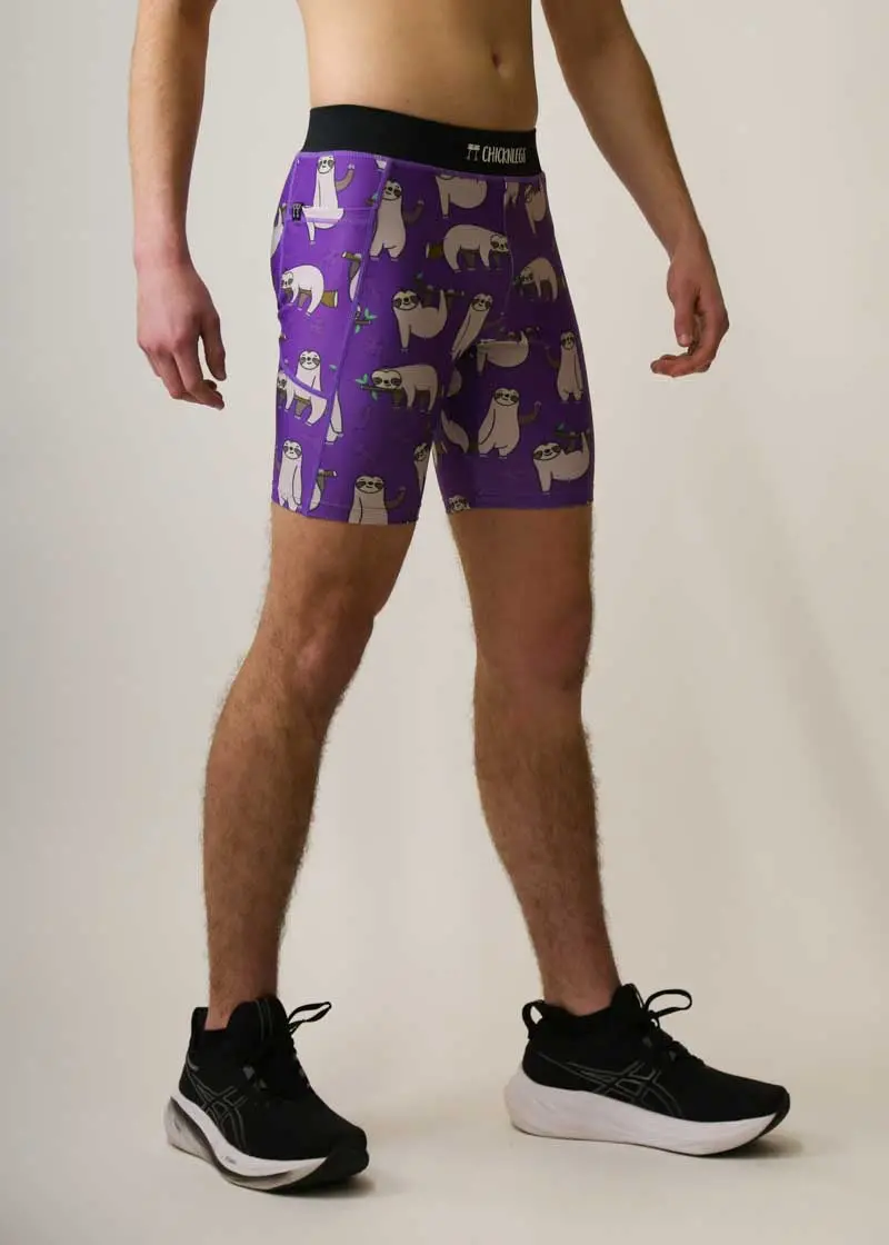 Men's Sloths 8" Half Tights 3