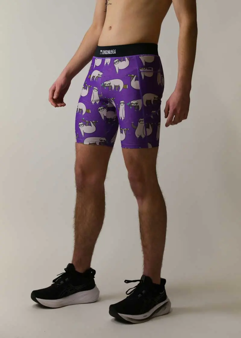 Men's Sloths 8" Half Tights 4