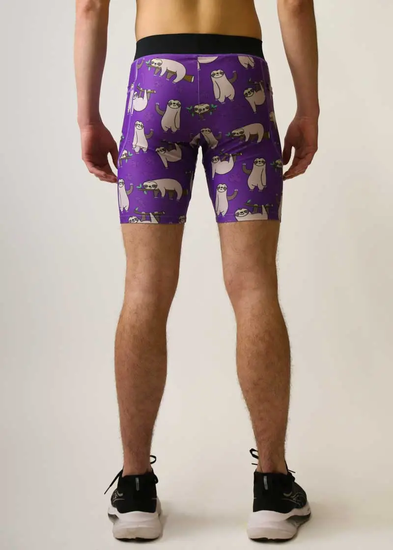 Men's Sloths 8" Half Tights 5