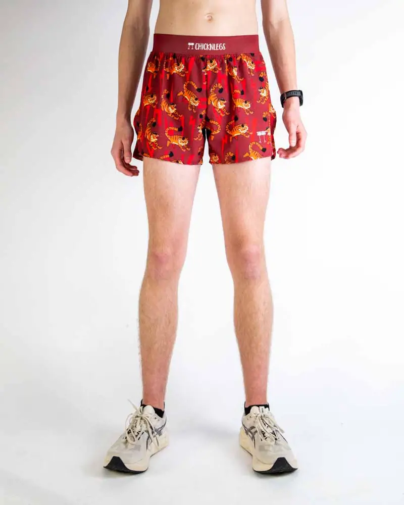 Men's Tigers 4" Half Split Shorts 1