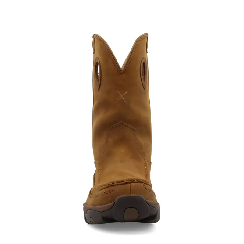 Mens Waterproof Distressed Saddle Tx Hiker Boot 3