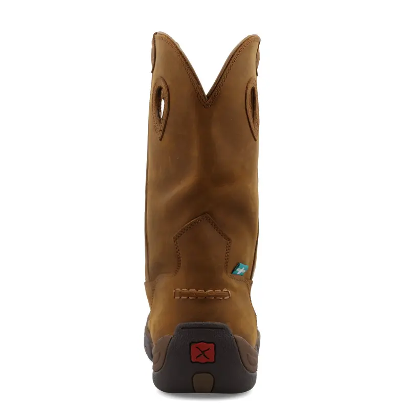 Mens Waterproof Distressed Saddle Tx Hiker Boot 4