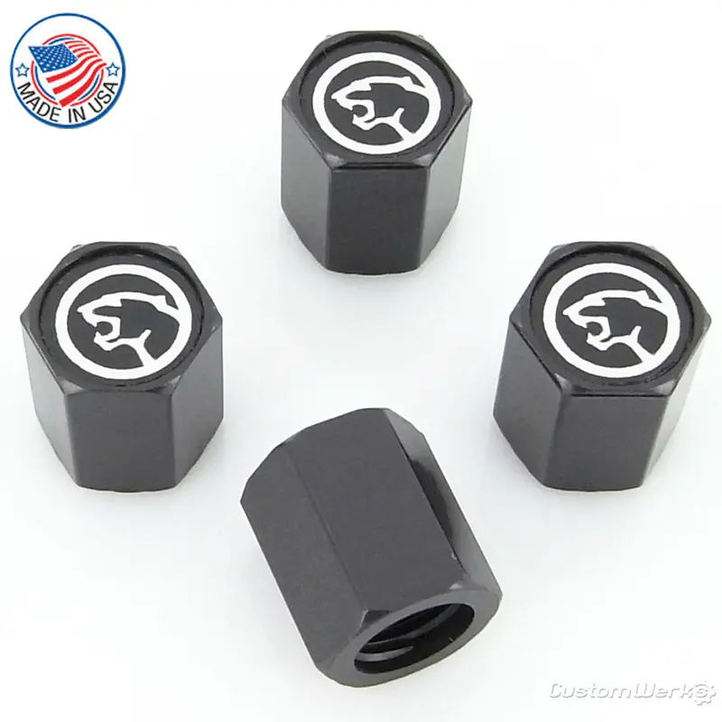 Mercury Cougar Logo Tire Stem Valve Caps 1