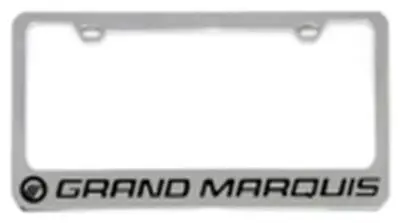 Mercury Grand Marquis License Plate Frame (Chrome) 1