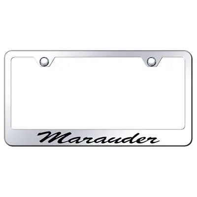 Mercury Marauder Laser Etched Script License Plate Frame (Chrome) 1