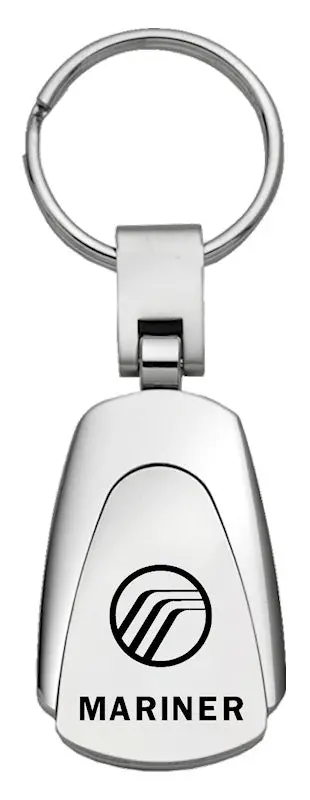 Mercury Mariner Tear Drop Keychain (Chrome) 1
