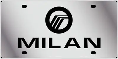 Mercury Milan Stainless Steel License Plate (Chrome) 1