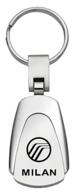 Mercury Mln Teardrop Key Chain (Silver) 1