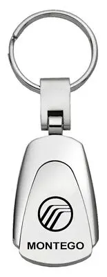 Mercury Montego Teardrop Key Chain (Silver) 1