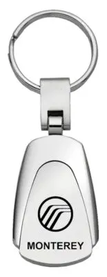 Mercury Monterey Teardrop Key Chain (Silver) 1