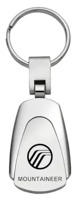 Mercury Mountaineer Teardrop Key Chain (Silver) 1