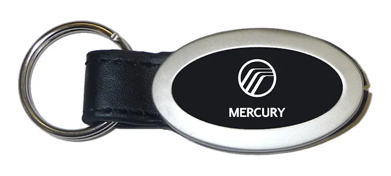 Mercury Oval Key Chain (Black) 1