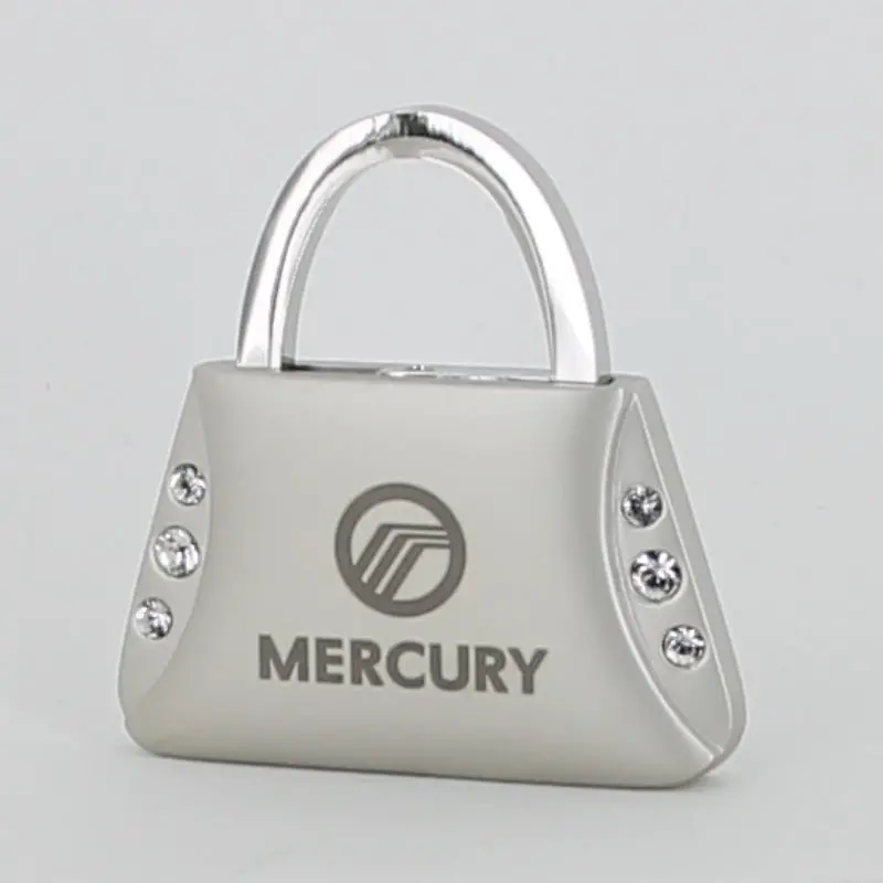 Mercury Purse Shape Key Chain (Chrome) 1