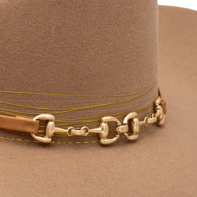 Metallic Suede Hat Band 2