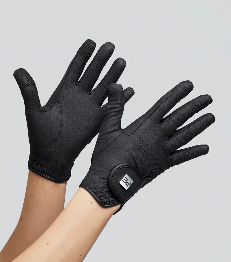Metaro Ladies Riding Gloves Black 1