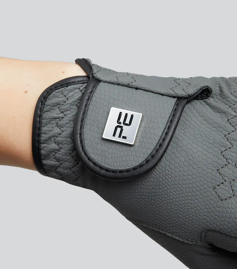 Metaro Ladies Riding Gloves Grey 3