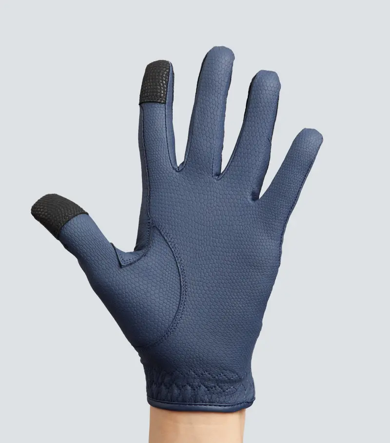 Metaro Ladies Riding Gloves Navy 6