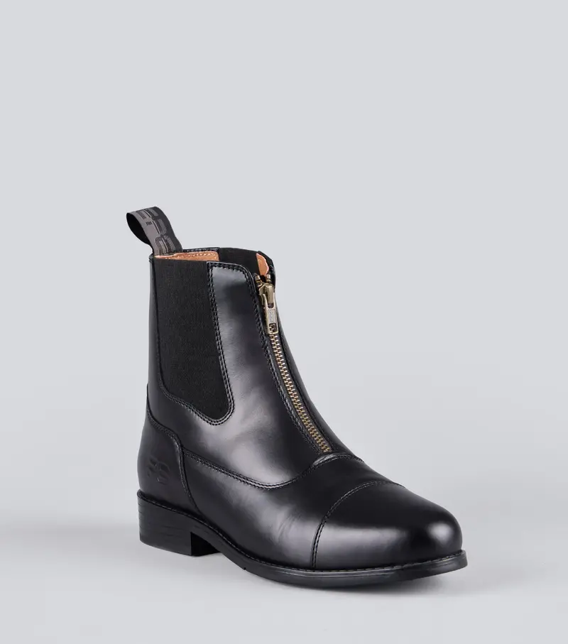 Mimas Leather Paddock Boots Black 1